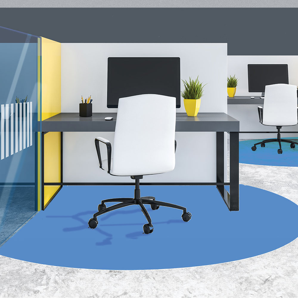 offices physically change due to AI